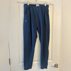 Dudley Stephens Jay Joggers Terry Fleece Navy Blue size Medium